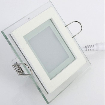 Точечный LED светильник GLASS RIM METAL 12W